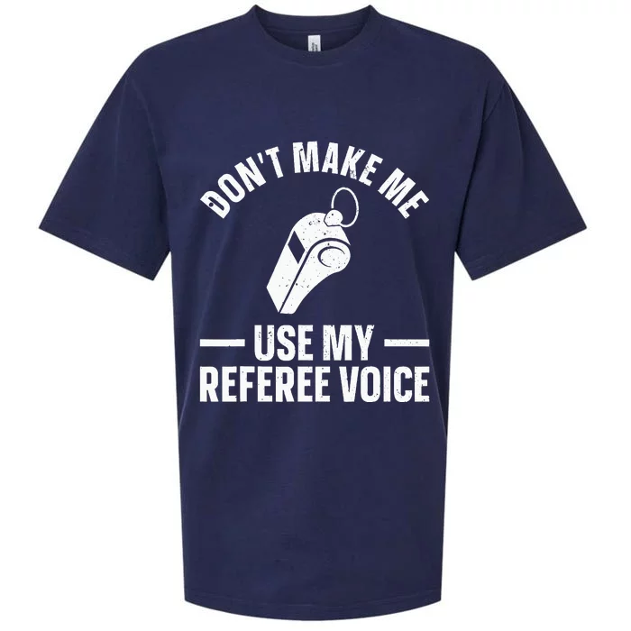 Referee Design For Reffing Ref Sport Referee Sueded Cloud Jersey T-Shirt