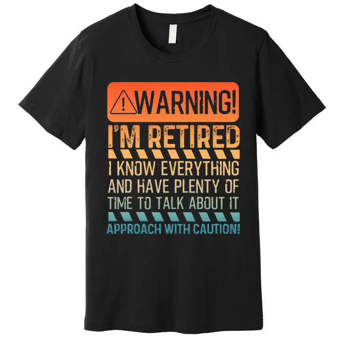 Retirement Design For Women Retiree Retired Premium T-Shirt