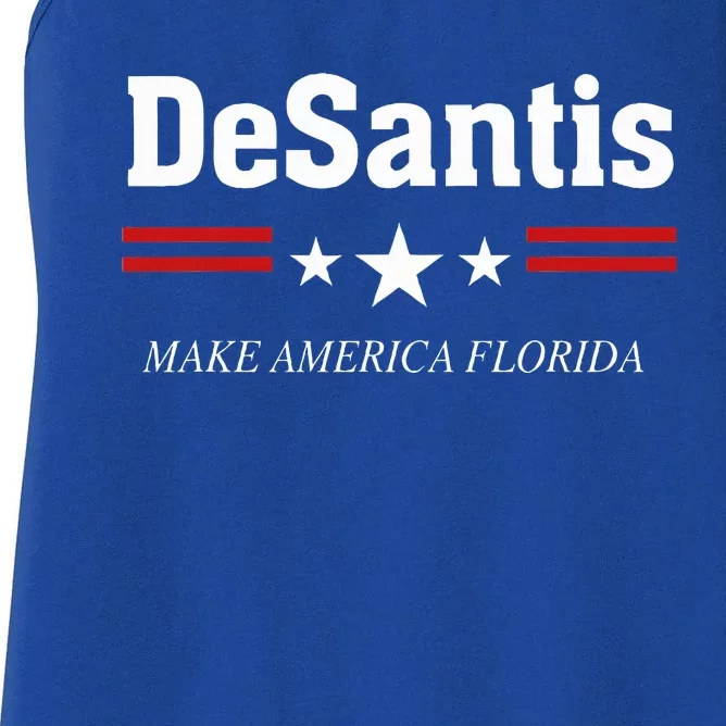 Ron Desantis For President 2024 Election Proud Republican Women's Racerback Tank