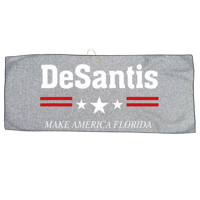 Ron Desantis For President 2024 Election Proud Republican Large Microfiber Waffle Golf Towel