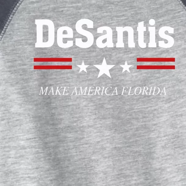 Ron Desantis For President 2024 Election Proud Republican Toddler Fine Jersey T-Shirt