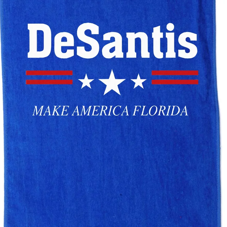 Ron Desantis For President 2024 Election Proud Republican Platinum Collection Golf Towel