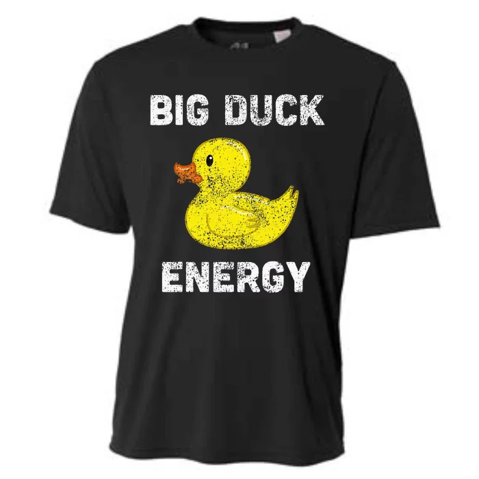 Rubber Ducky Funny Meme Big Duck Energy Cooling Performance Crew T-Shirt