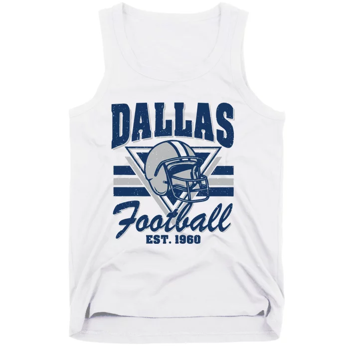 Retro Dallas Football Tank Top