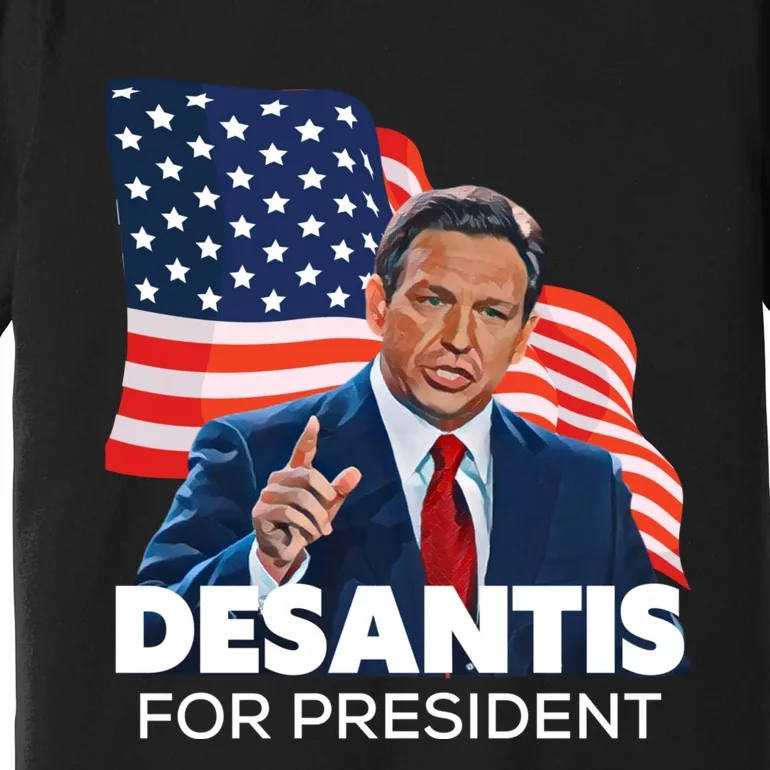 Ron DeSantis For President 2024 Election Proud Republican Premium T-Shirt