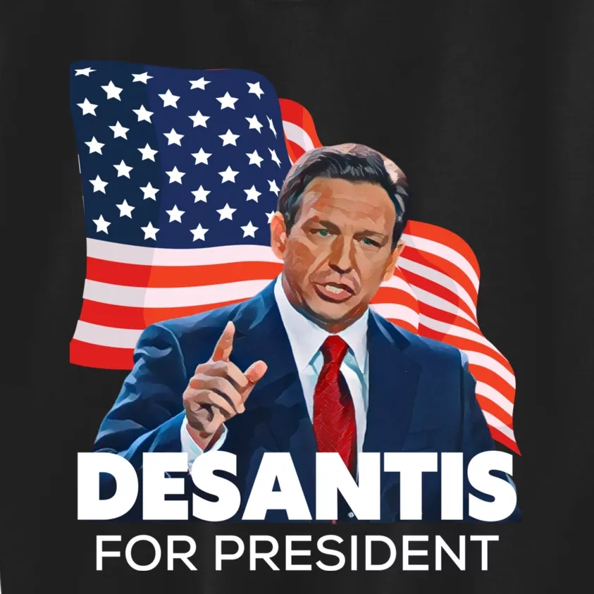 Ron DeSantis For President 2024 Election Proud Republican Kids Sweatshirt