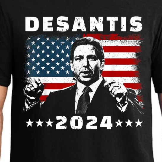 Ron DeSantis For President 2024 Election Proud Republican Pajama Set