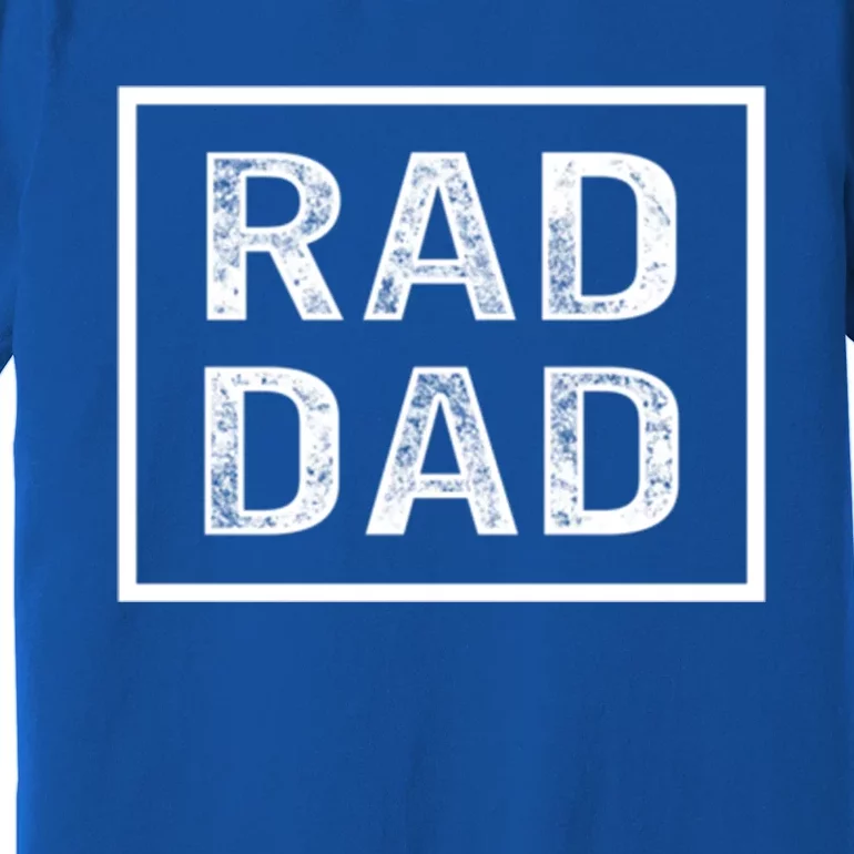 Rad Dad FatherS Day Cool First Time Husband Daddy Grandpa Gift Premium T-Shirt