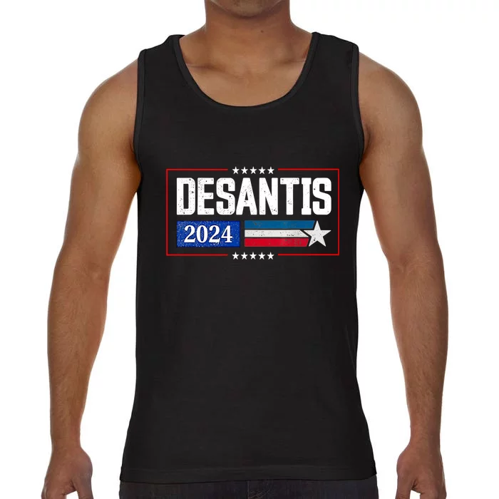 Ron DeSantis For President 2024 Election Proud Republican Comfort Colors® Tank Top