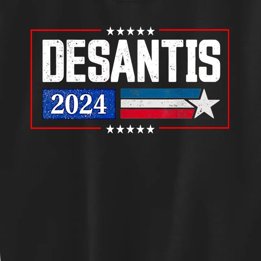 Ron DeSantis For President 2024 Election Proud Republican Kids Sweatshirt