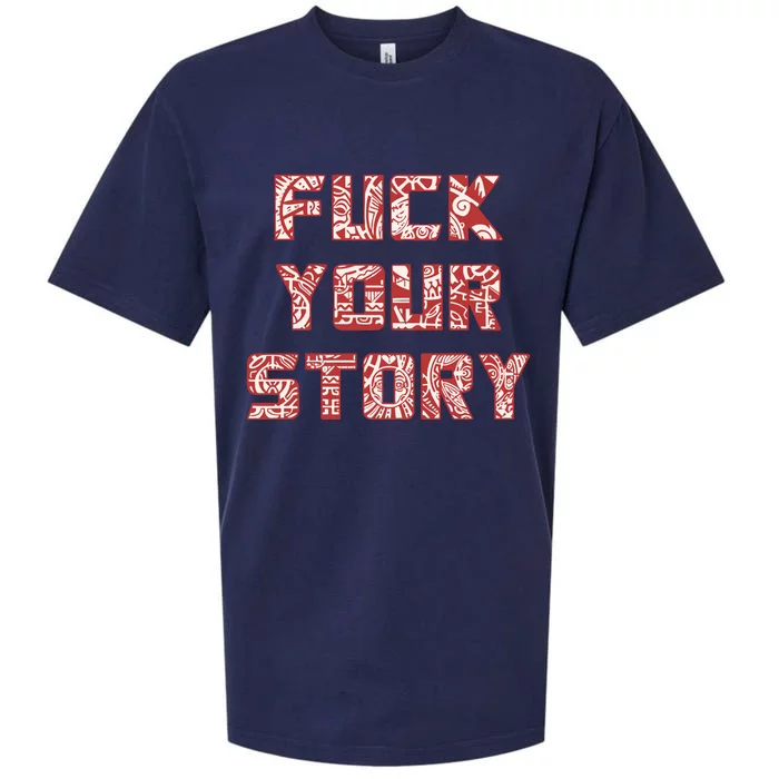 Roberto Duque Fuck Your Story Sueded Cloud Jersey T-Shirt