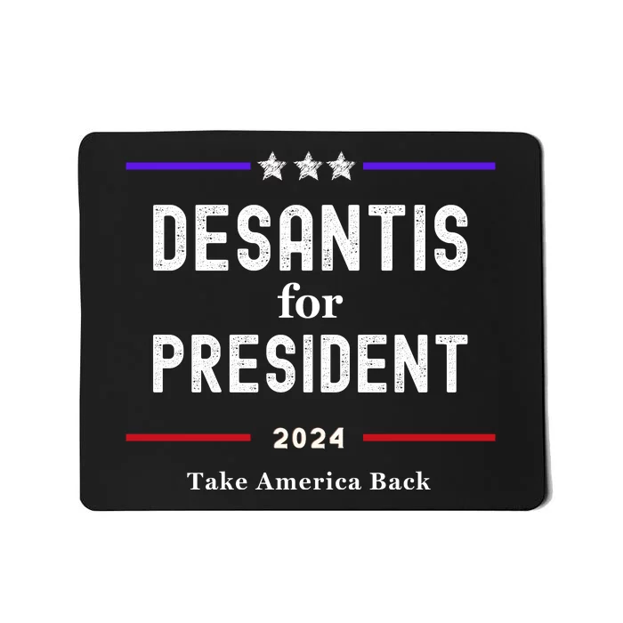 Ron Desantis For President 2024 Mousepad