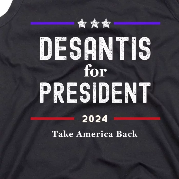 Ron Desantis For President 2024 Tank Top