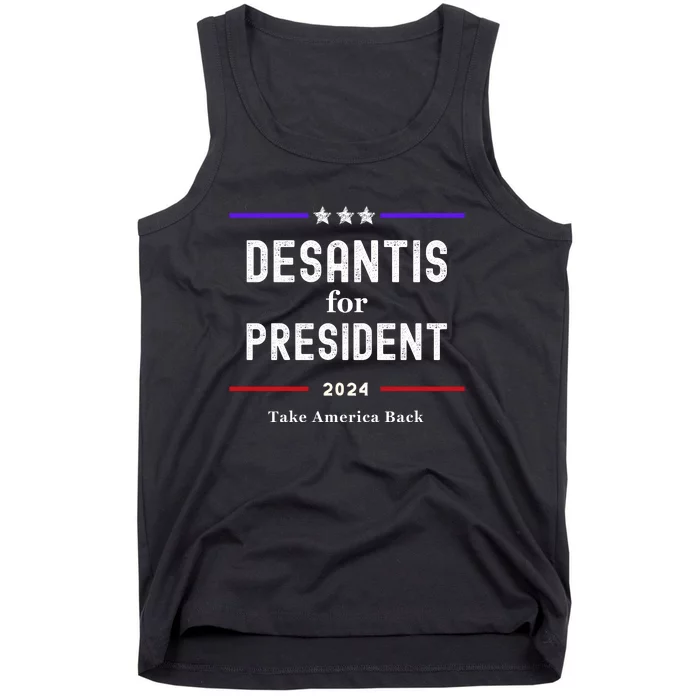 Ron Desantis For President 2024 Tank Top