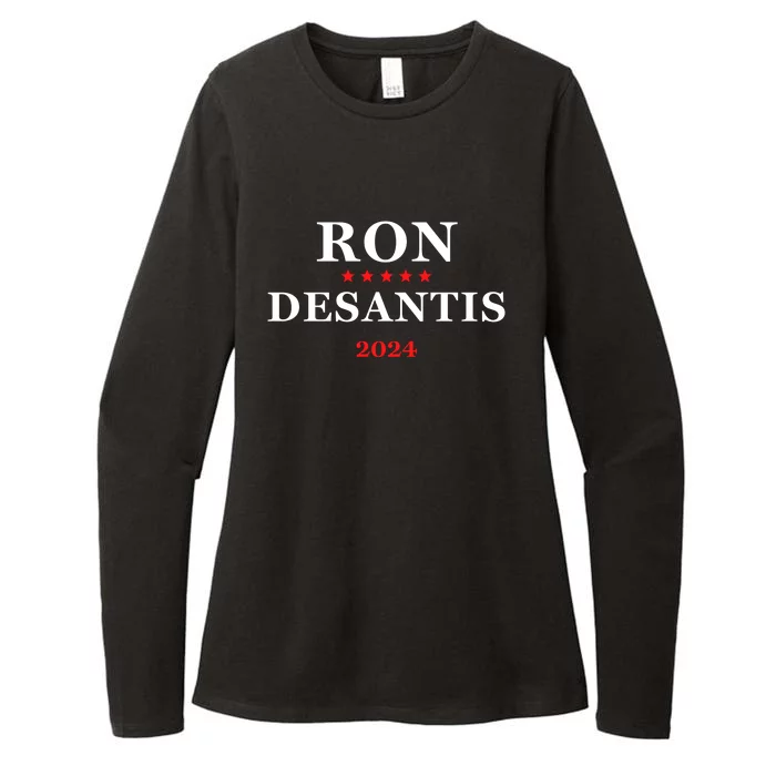 Ron Desantis For President 2024 Womens CVC Long Sleeve Shirt