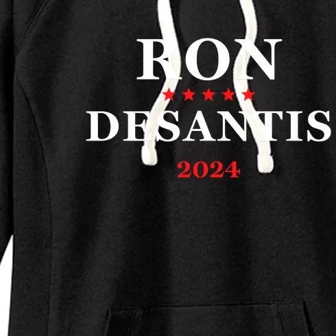 Ron Desantis For President 2024 Women's Fleece Hoodie