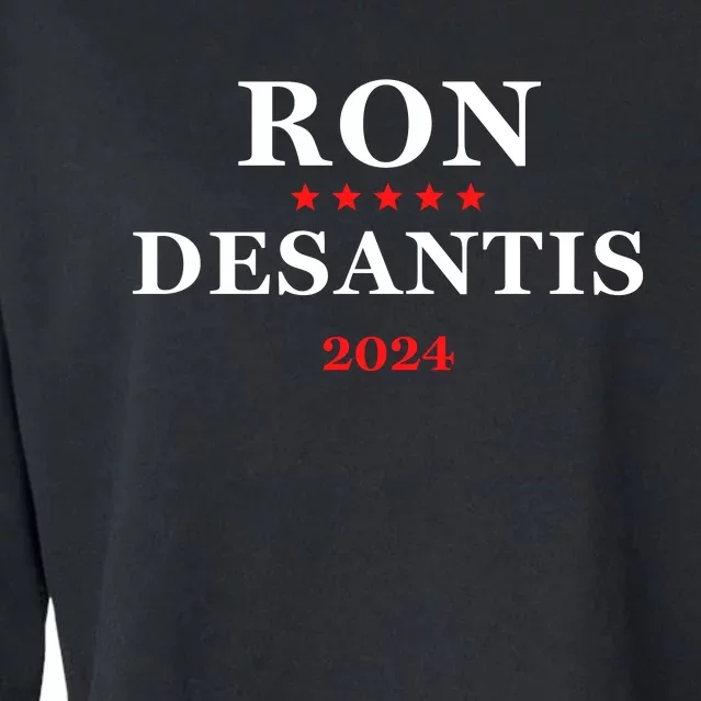 Ron Desantis For President 2024 Cropped Pullover Crew