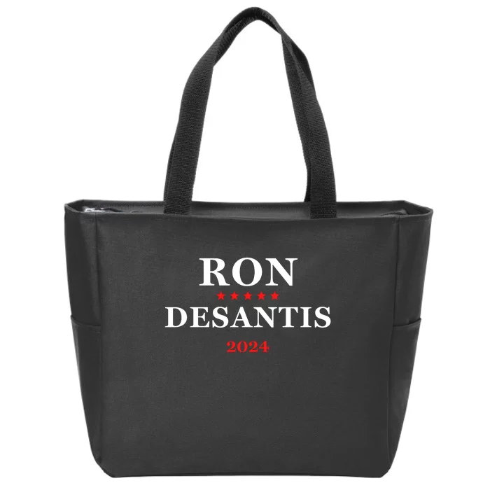 Ron Desantis For President 2024 Zip Tote Bag