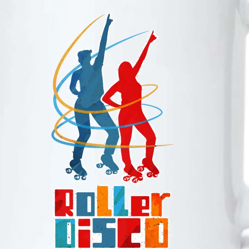 Roller Disco Gift Black Color Changing Mug