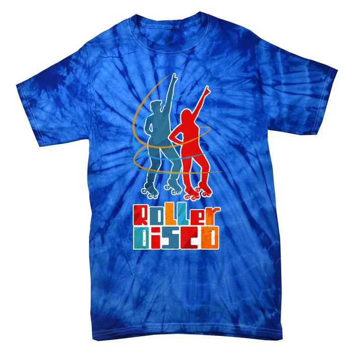 Roller Disco Gift Tie-Dye T-Shirt