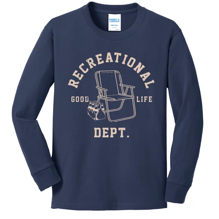 Recreation Department Good Life Kids Long Sleeve Shirt