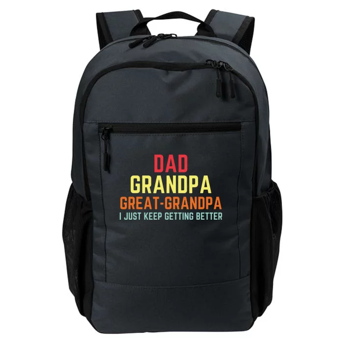 Retro Dad Grandpa Great Grandpa Daily Commute Backpack