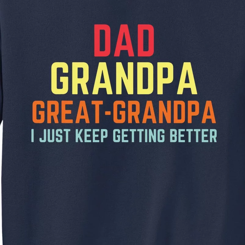 Retro Dad Grandpa Great Grandpa Sweatshirt