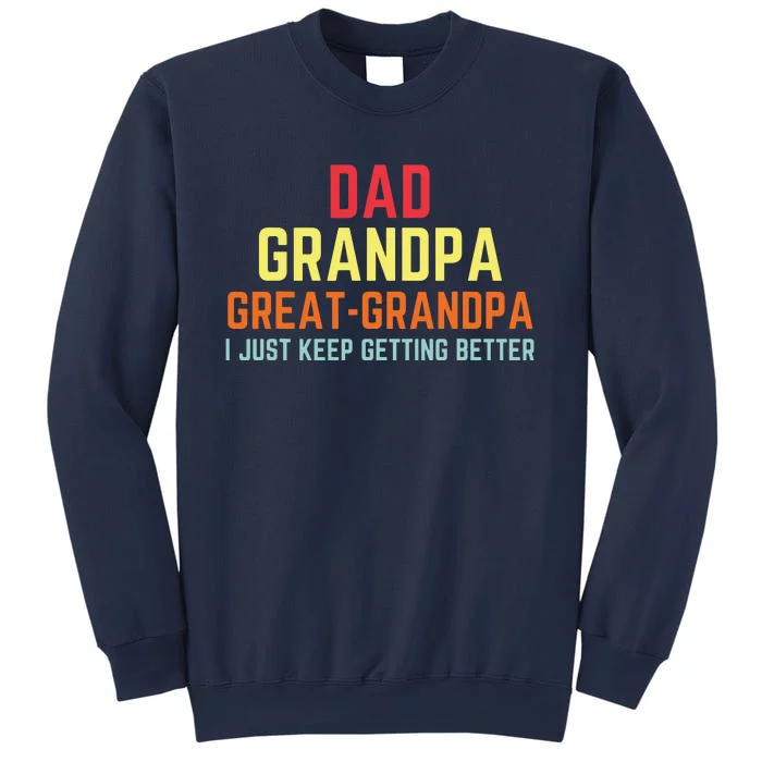 Retro Dad Grandpa Great Grandpa Sweatshirt