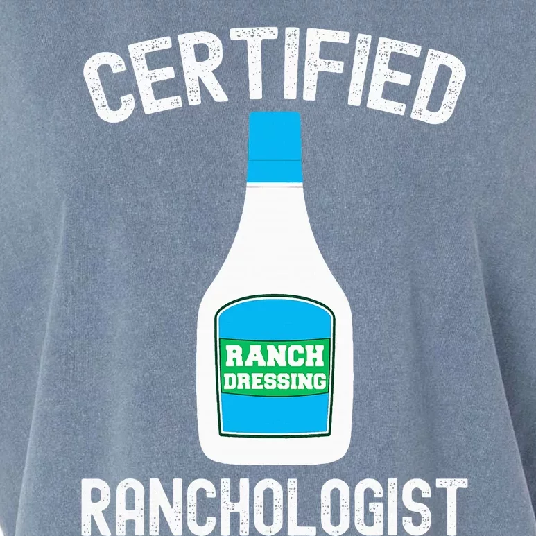 Ranch Dressing Gift Funny Ranch Dressing Sauce Humor Garment-Dyed Women's Muscle Tee