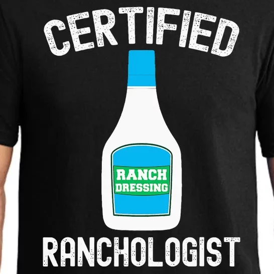 Ranch Dressing Gift Funny Ranch Dressing Sauce Humor Pajama Set