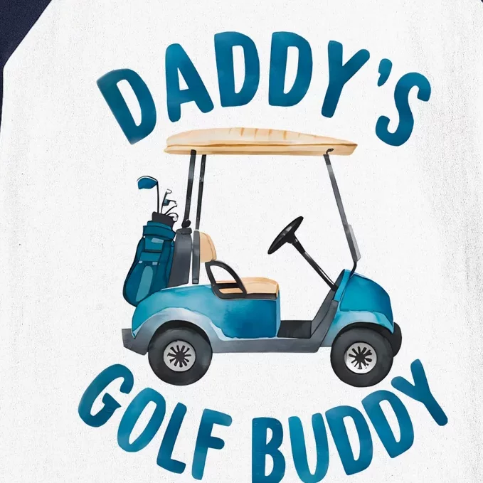 Retro Daddys Golf Buddy Baseball Sleeve Shirt