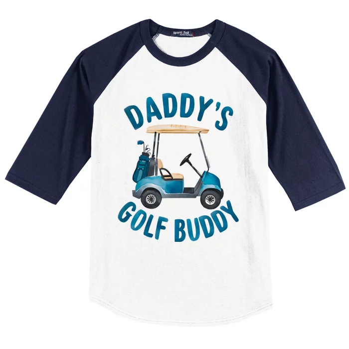 Retro Daddys Golf Buddy Baseball Sleeve Shirt