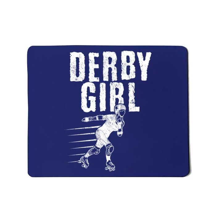 Roller Derby Girl Funny For Girl Who Dont Play Nice Mousepad