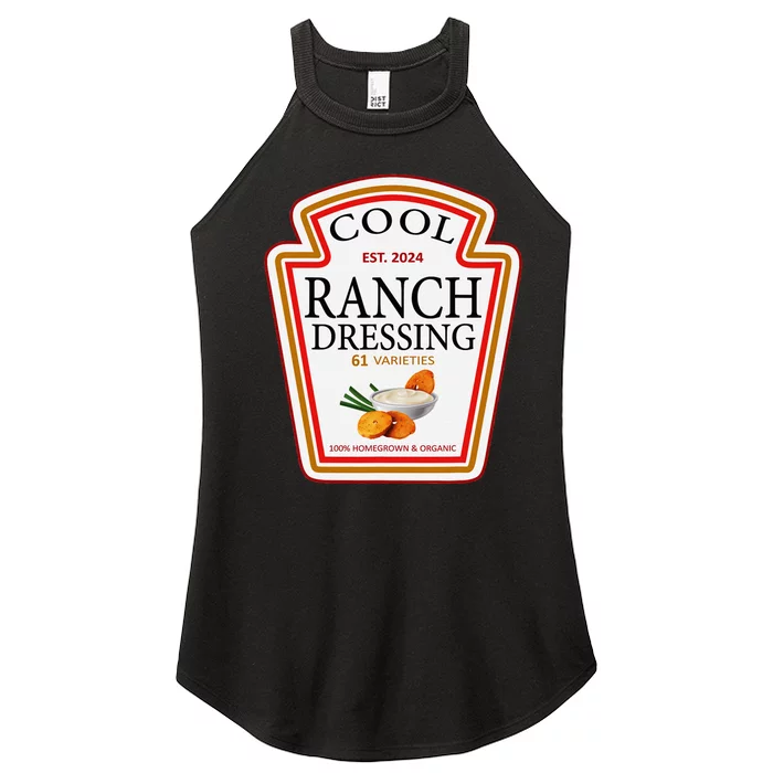 Ranch Dressing Group Condiment Family Matching Halloween Women’s Perfect Tri Rocker Tank