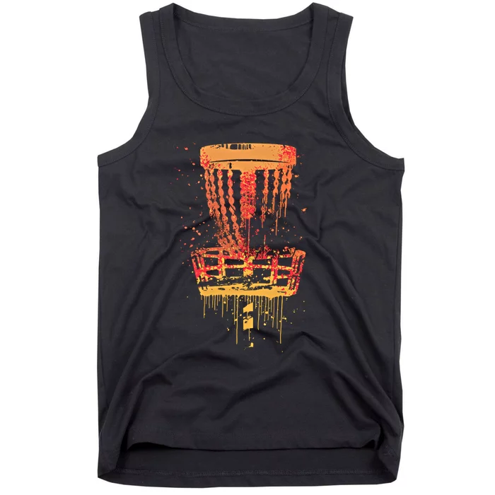 Retro Disc Golf Frolf Vintage Frisbee Golf Meaningful Gift Tank Top