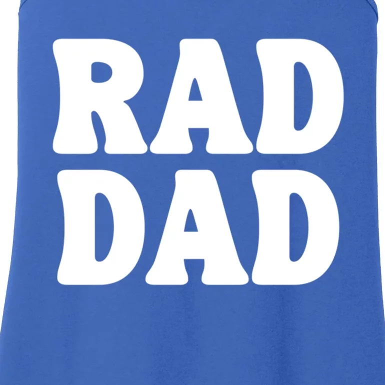 Rad Dad Gift Ladies Essential Tank