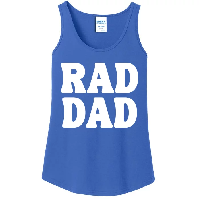 Rad Dad Gift Ladies Essential Tank