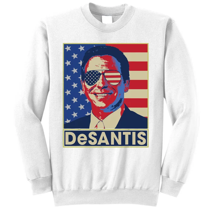 Ron DeSantis Hope Poster Vote For Republican President 2024 Sweatshirt