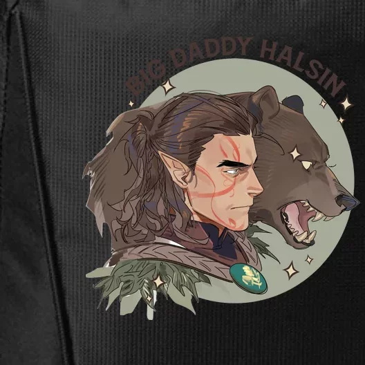 Retro Daddy Halsin The Druid Halsin Video Games BaldurS Gate 3 City Backpack