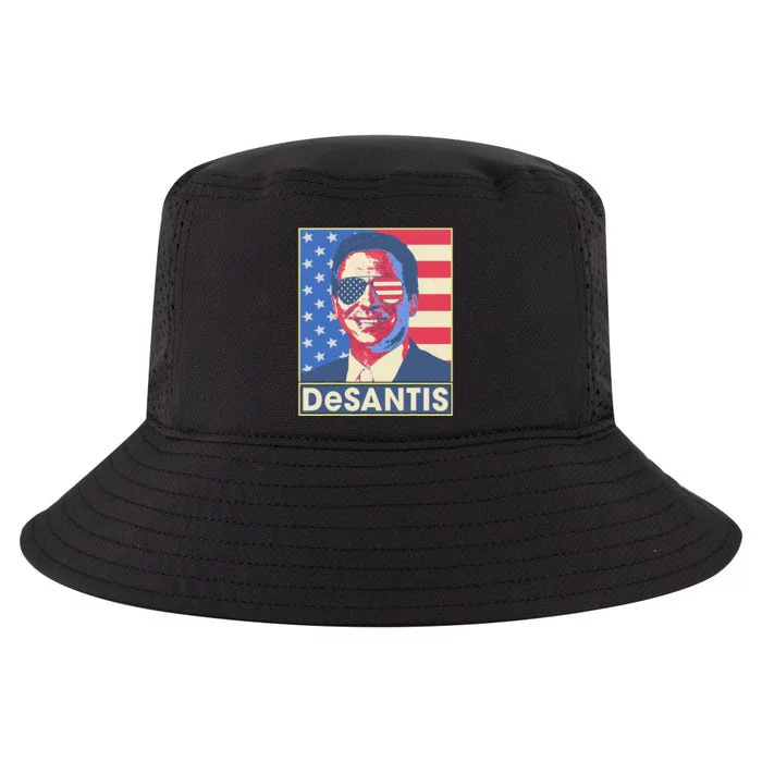 Ron Desantis Hope Poster Vote For Republican President 2024 Cool Comfort Performance Bucket Hat