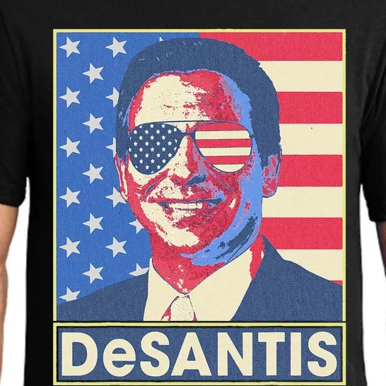 Ron Desantis Hope Poster Vote For Republican President 2024 Pajama Set