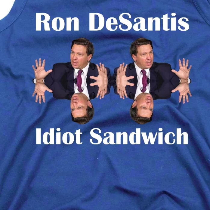 Ron Desantis Idiot Sandwich Florida Governor Tank Top