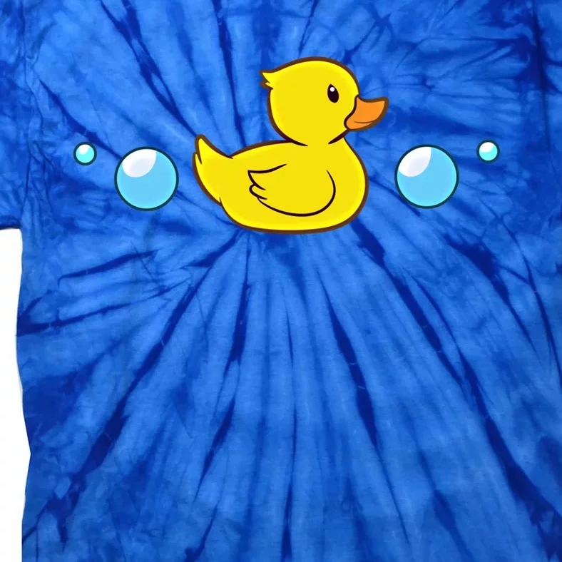 Rubber Duck In Water Love Rubber Ducks Gift Tie-Dye T-Shirt