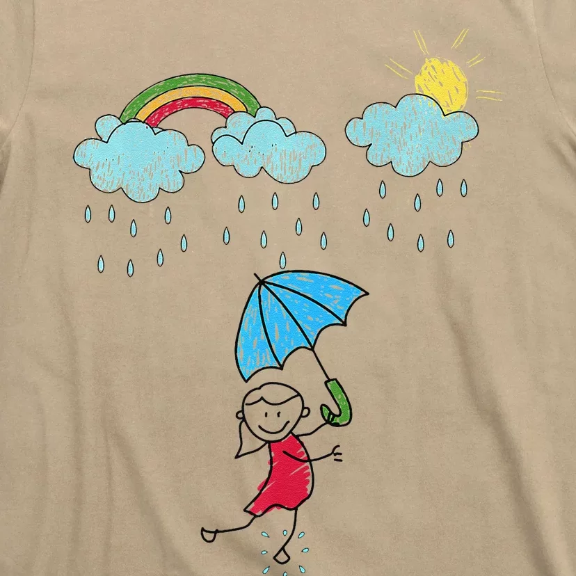 Rainbow Dreams In The Rain T-Shirt