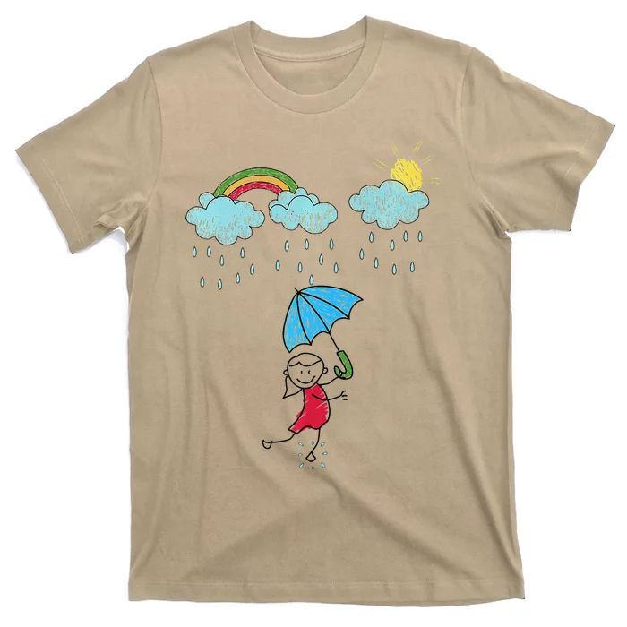 Rainbow Dreams In The Rain T-Shirt