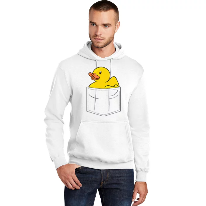 Rubber Duck In Pocket Rubber Duckie Hoodie