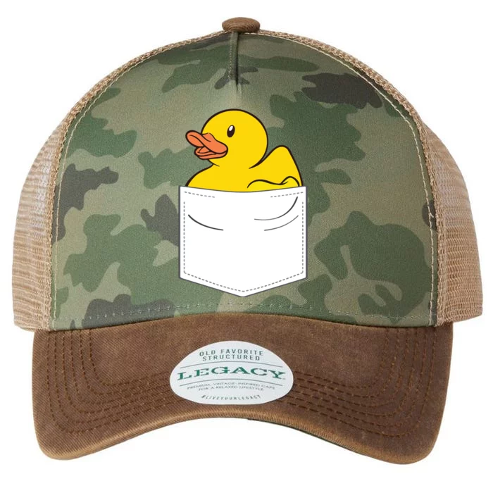 Rubber Duck In Pocket Rubber Duckie Legacy Tie Dye Trucker Hat