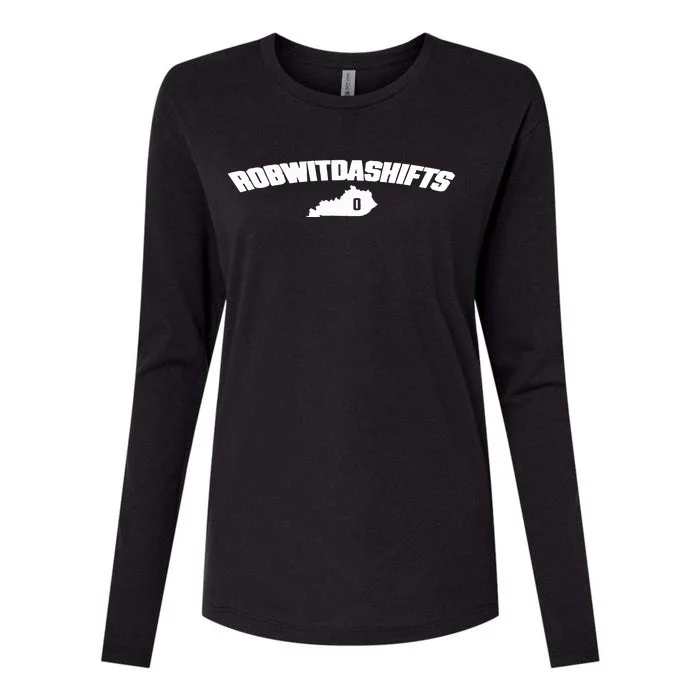 Robert Dillingham Ky Robwitdashifts Womens Cotton Relaxed Long Sleeve T-Shirt