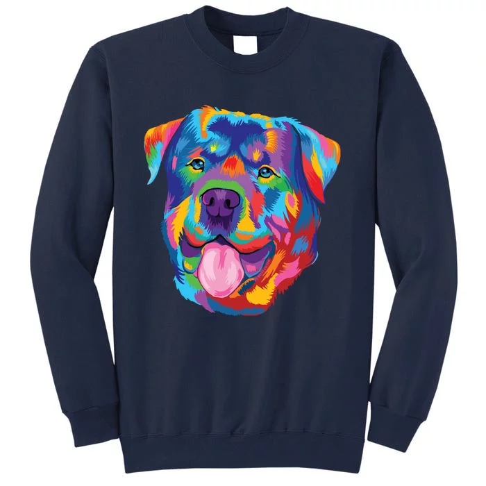 Rottweiler Dog Lover Tee Rottweiler Owner Tall Sweatshirt