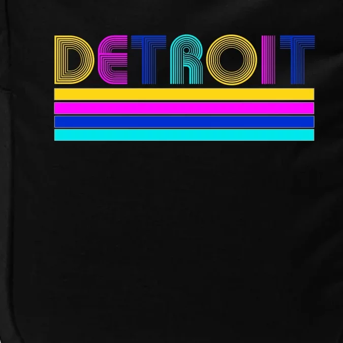 Retro Detroit Logo Impact Tech Backpack